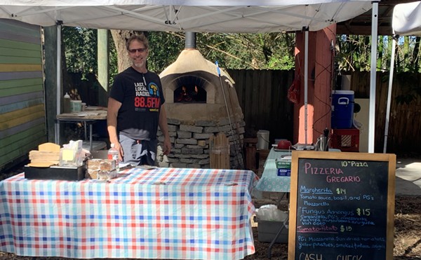 Safety Harbor favorite Pizzeria Gregario now pops up at Sweetwater Organic Community Farm each Sunday
