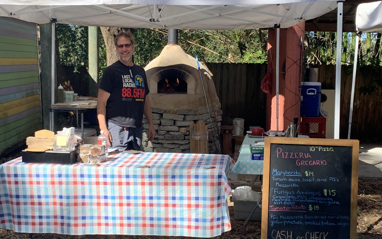 Safety Harbor favorite Pizzeria Gregario now pops up at Sweetwater Organic Community Farm each Sunday