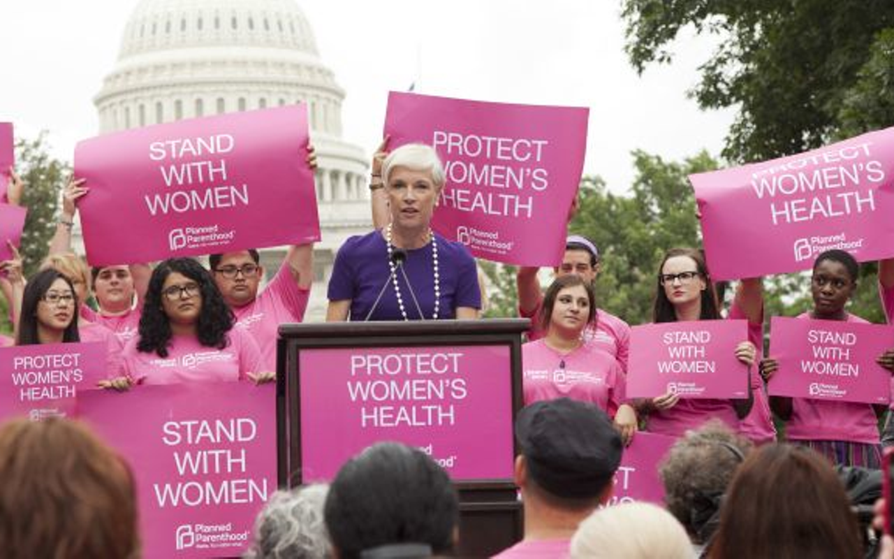 Cecile Richards Adresses Planned Parenthood Supporters in Washington