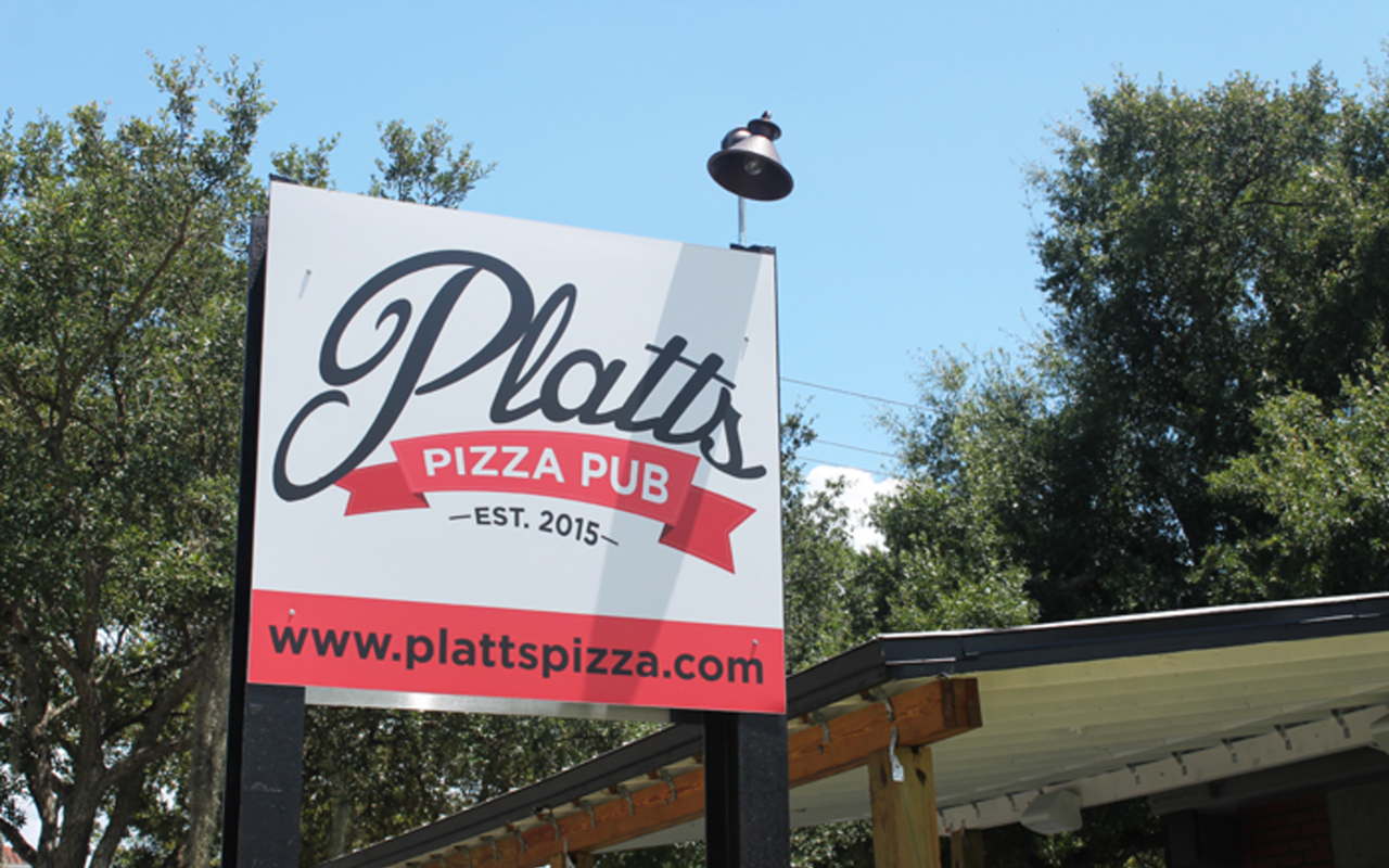 Owners say Platt's Pizza's grand opening is planned for mid-September.