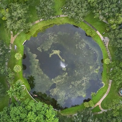 Round Lake in St. Petersburg, Florida.