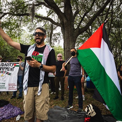 Police tear gas pro-Palestinian protesters at USF's Tampa campus, multiple arrests