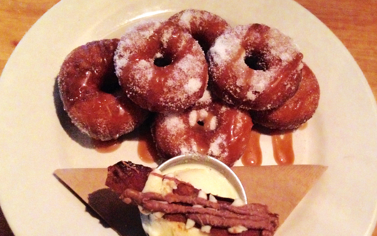 Urban Grub's vanilla bean doughnuts are warm, soft and just make us sigh.