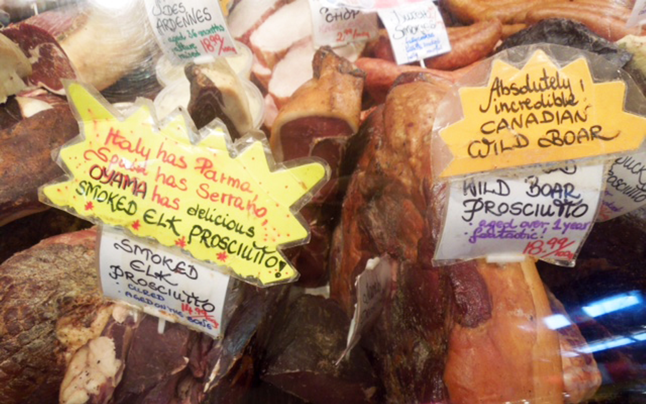 Vancouver's Public Market carries everything from cured meats and fruit to breads and cheese.