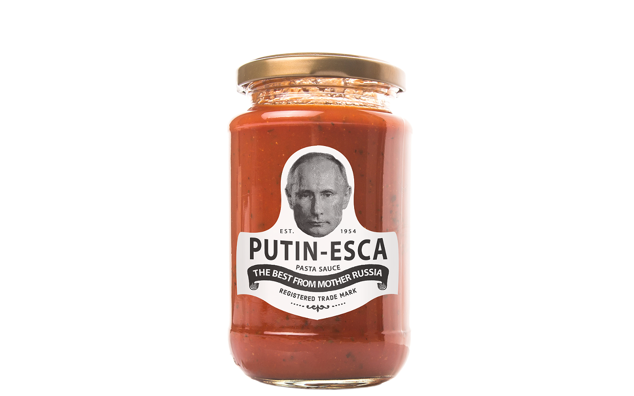 There'll be a new pasta sauce in town, named for Trump's Russian BFF.