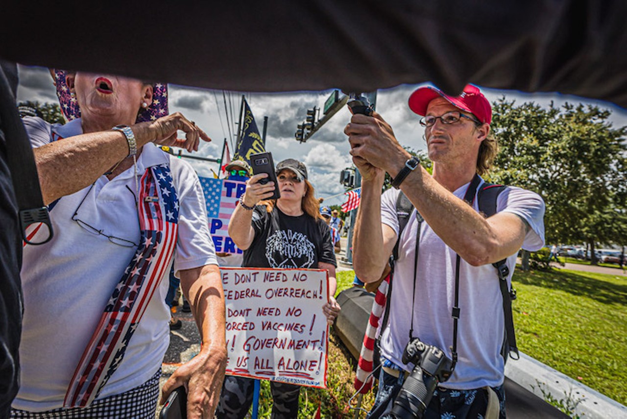 Proud Boys gathered at Hillsborough County Sheriff's Office to protest Tampa U.S. Capitol Police office
