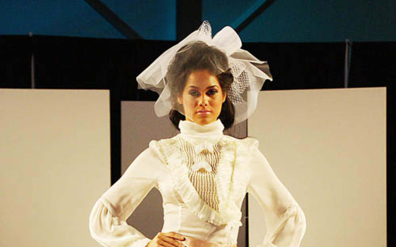 An Essence Flowers design from Fashion Week Tampa Bay 2010.