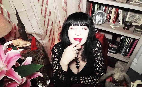 Lydia Lunch, who plays Born Free Pub & Grill in Tampa, Florida on Sept. 29, 2023.