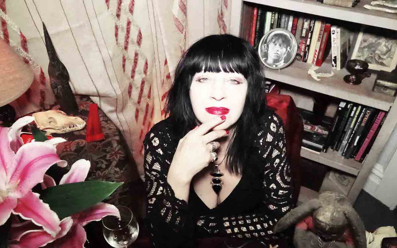Lydia Lunch, who plays Born Free Pub & Grill in Tampa, Florida on Sept. 29, 2023.
