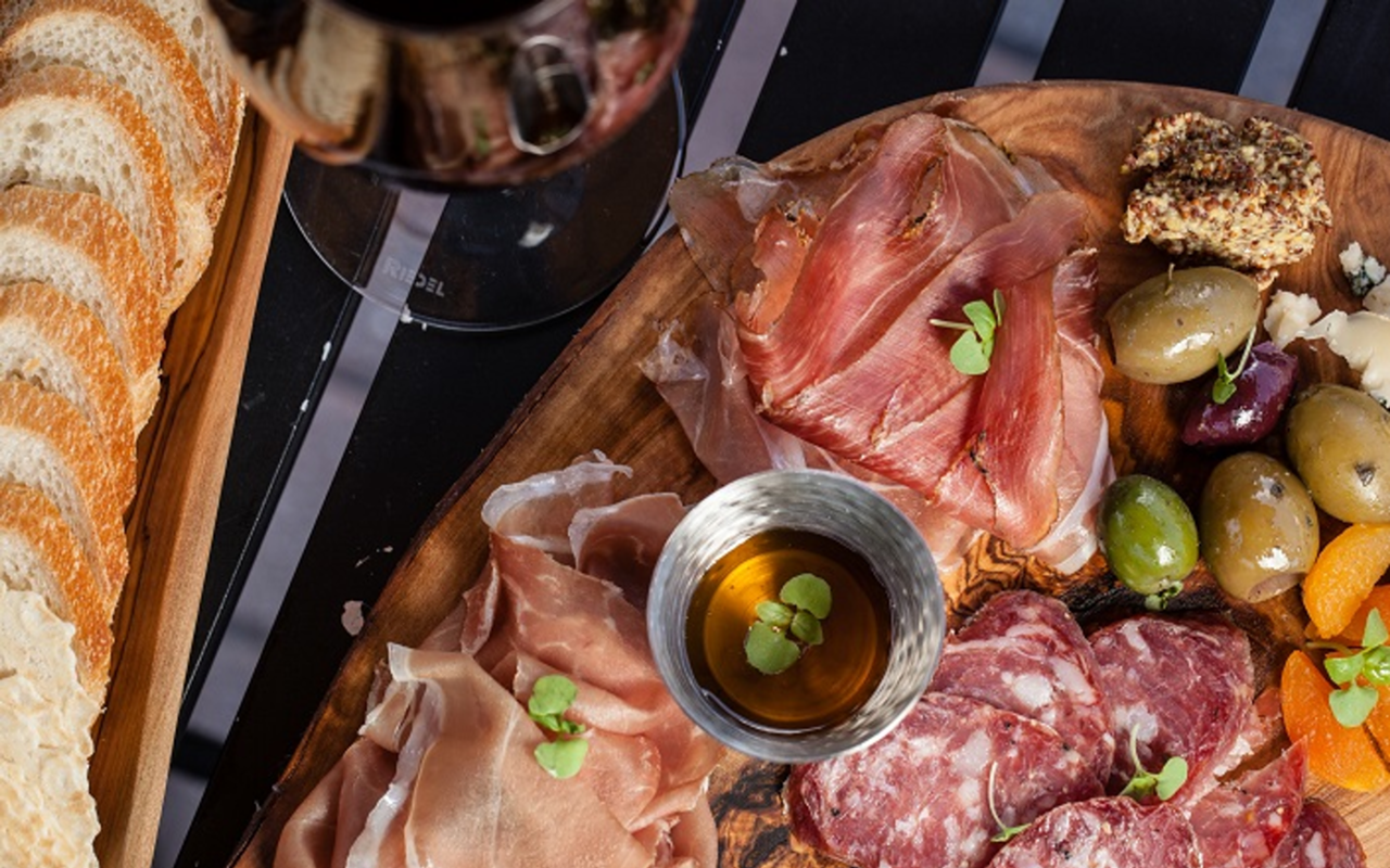 HOLY SMOKED: Annata lets you select your own charcuterie meats and cheeses.