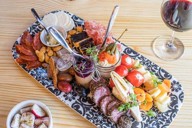Lolita's Wine Market allows diners to build the charcuterie platter of their dreams.