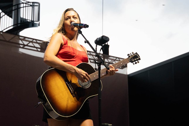 Colbie Caillat plays The Sound in Clearwater, Florida on June 30, 2023.