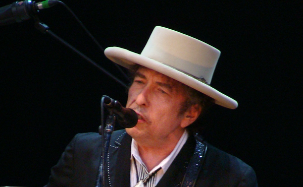 Bob Dylan performing at the Azkena Rock Festival on June 26, 2010. No photography was allowed at his March 5, 2024 show in Clearwater, Florida.