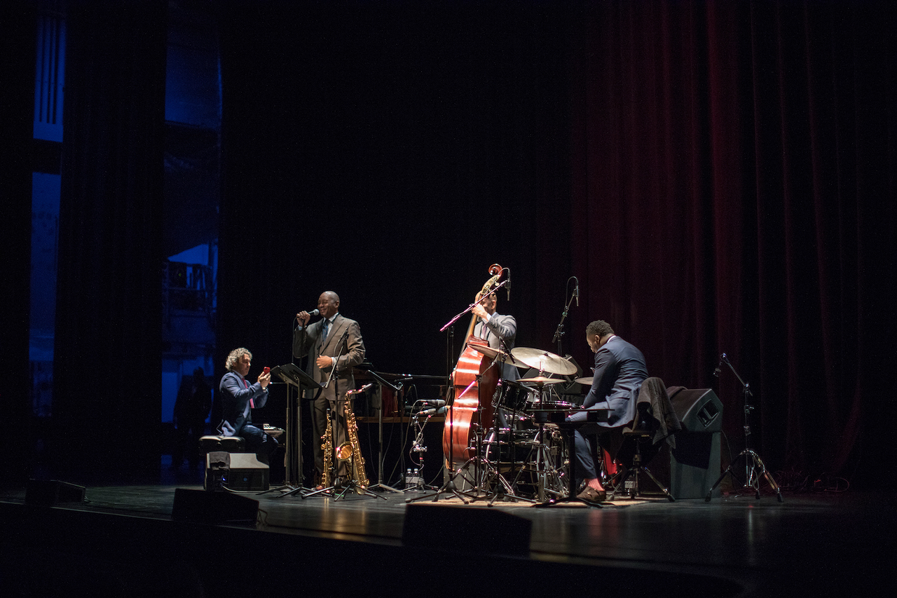 Branford Marsalis Quartet plays Mahaffey Theater in St. Petersburg, Florida on January 11, 2018.