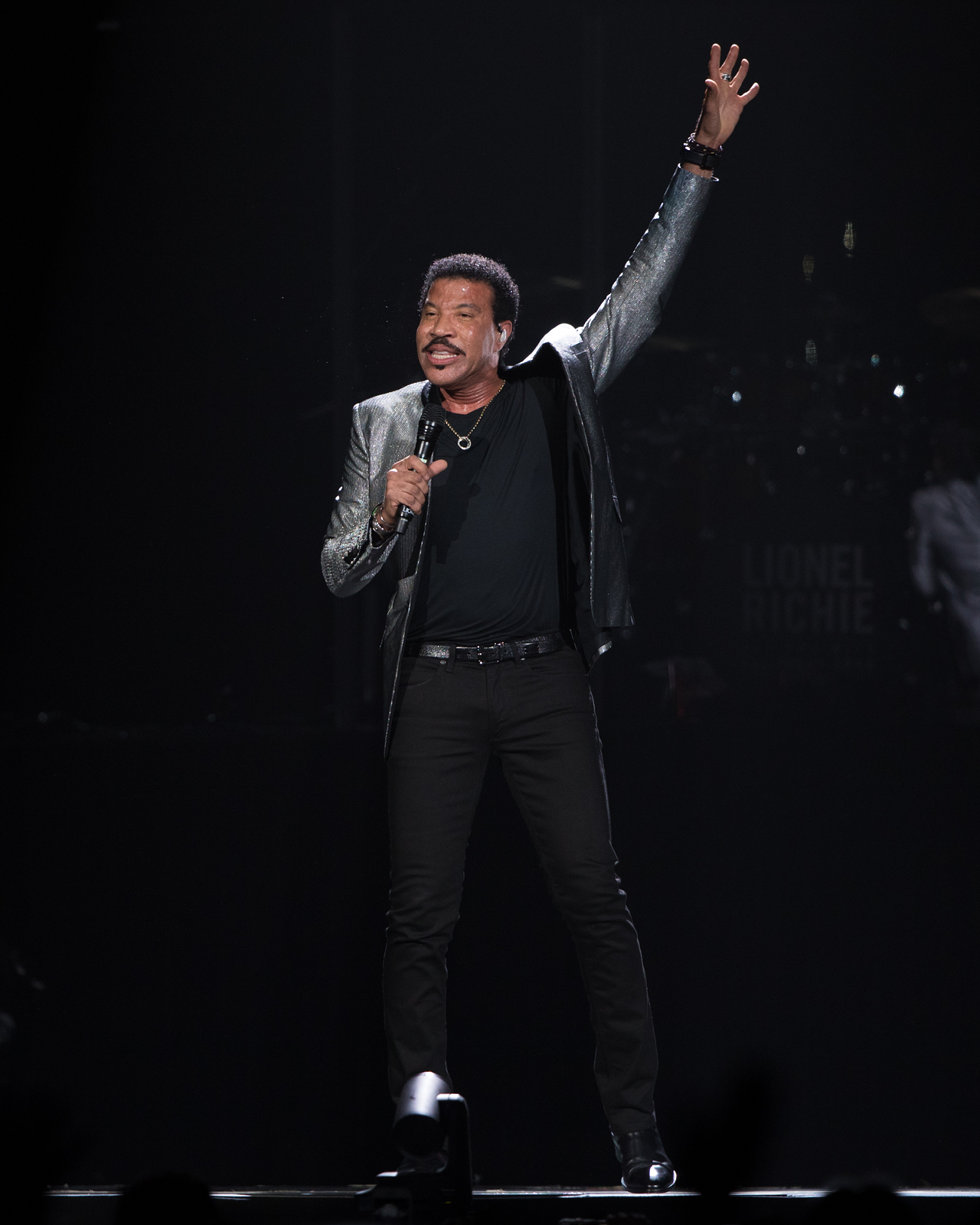 Lionel Richie plays Amalie Arena in Tampa, Florida on August 11, 2017.