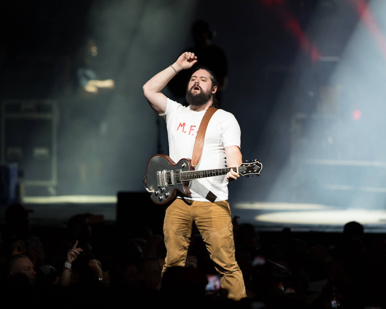 Zac Brown Band plays MidFlorida Credit Union Amphitheatre in Tampa, Florida on September 25, 2017.