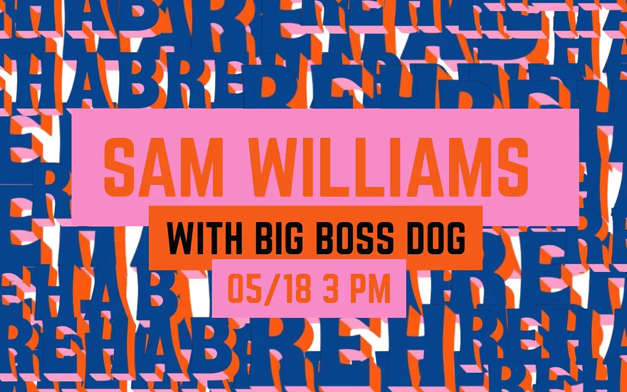 Image: Sam Williams and Big Boss Dog
