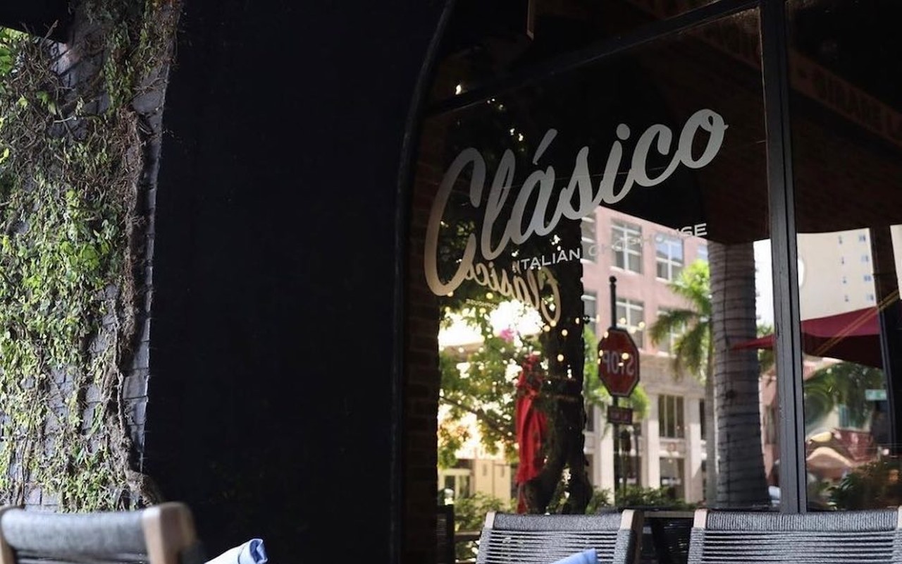 Clasico Italian Chophouse's Sarasota, Florida location.