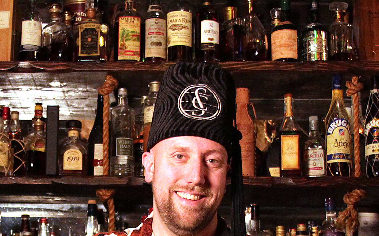 CAN TIKI: Martin Cate, whose Smuggler’s Cove bar in San Francisco has been acclaimed as one of the best in the world.