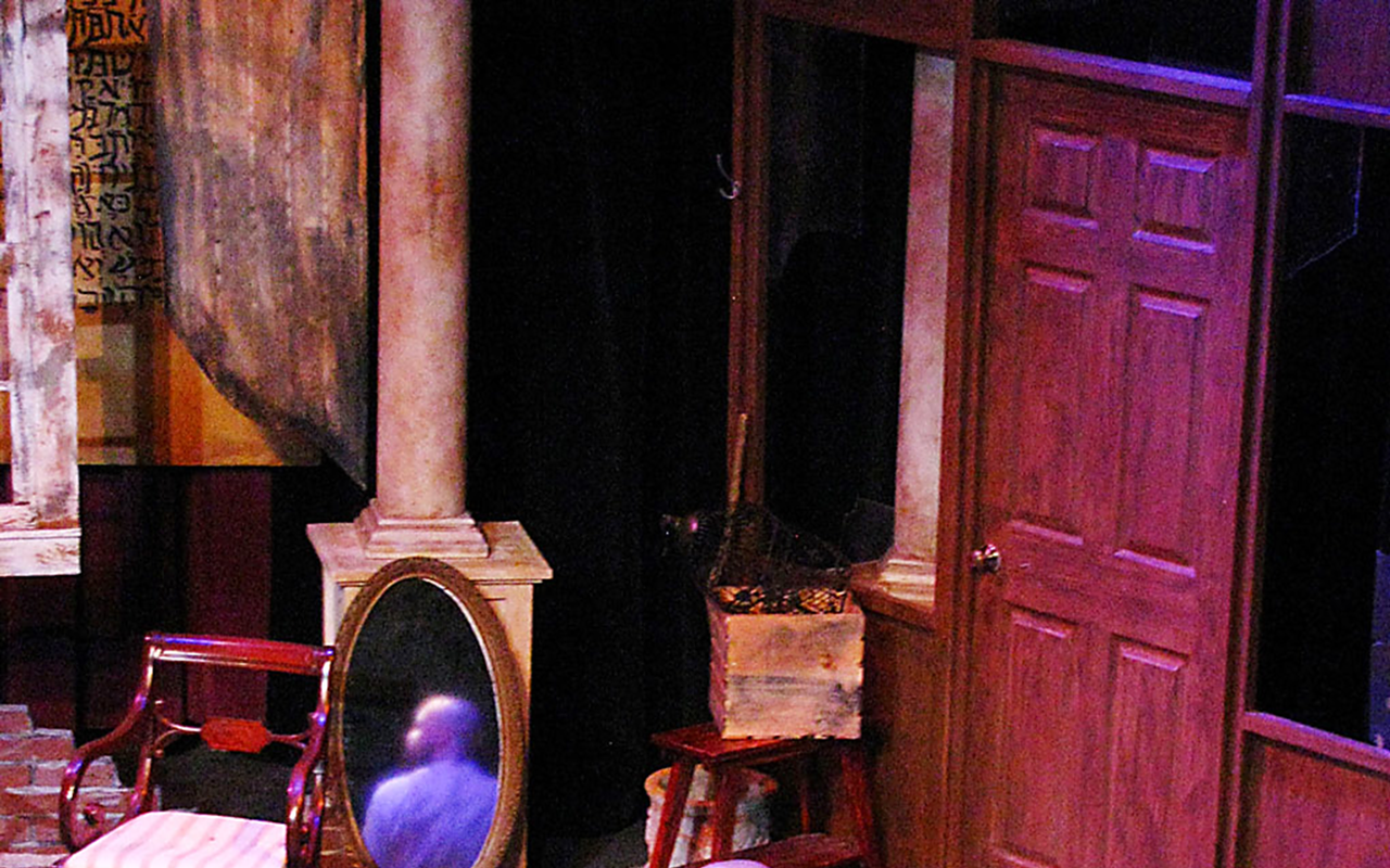 Zo Vallejo-Bryant in Gorilla Theatre's The Whipping Man in 2012.