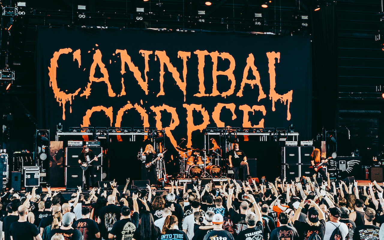 Scene champ George Fisher brings his band Cannibal Corpse to St. Pete on Saturday
