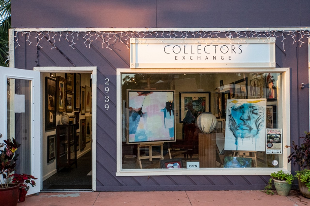 Leslie Curran's Collectors Exchange, next to Truffula in St. Pete's Grand Central District.