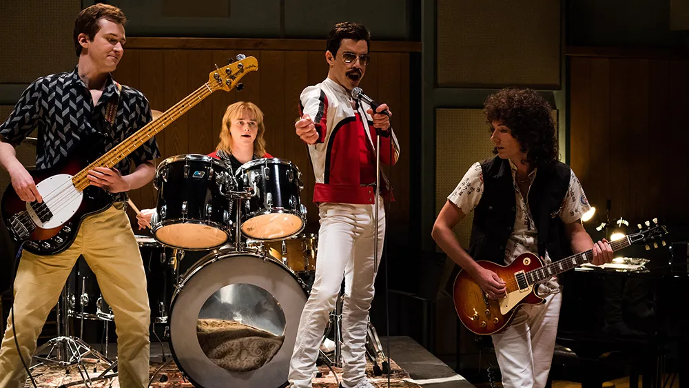 A still from  'Bohemian Rhapsody'