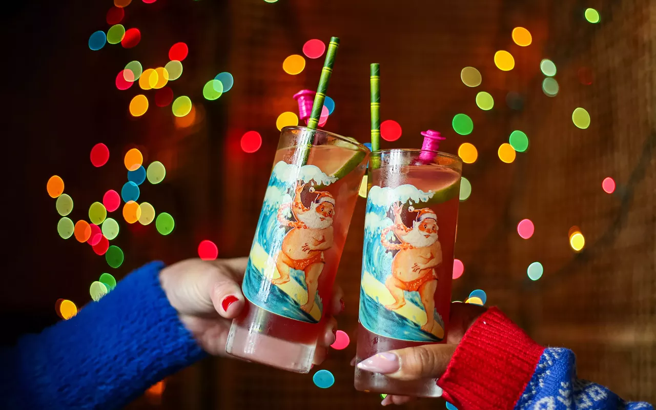 Image: Sippin' Santa at Wyndham Grand Clearwater Beach