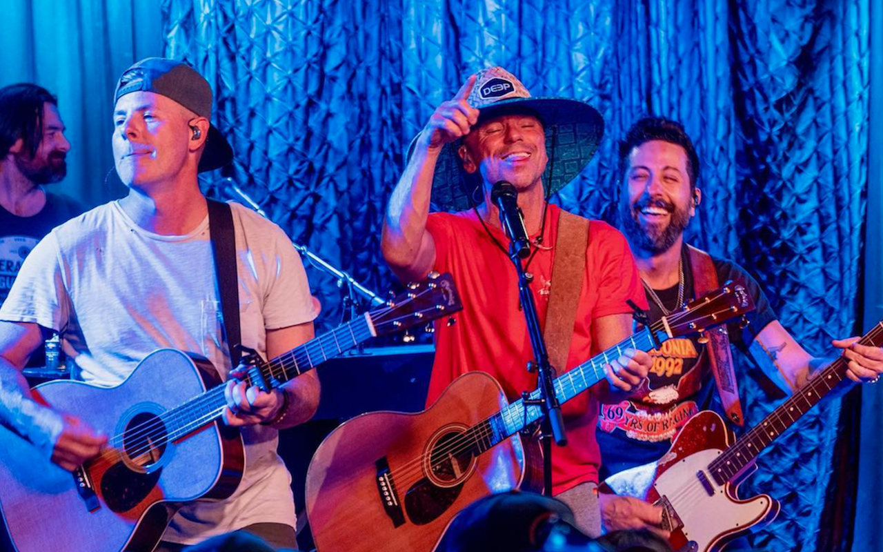 Kenny Chesney and Old Dominion play Crowbar in Ybor City, Florida on April 21, 2022.