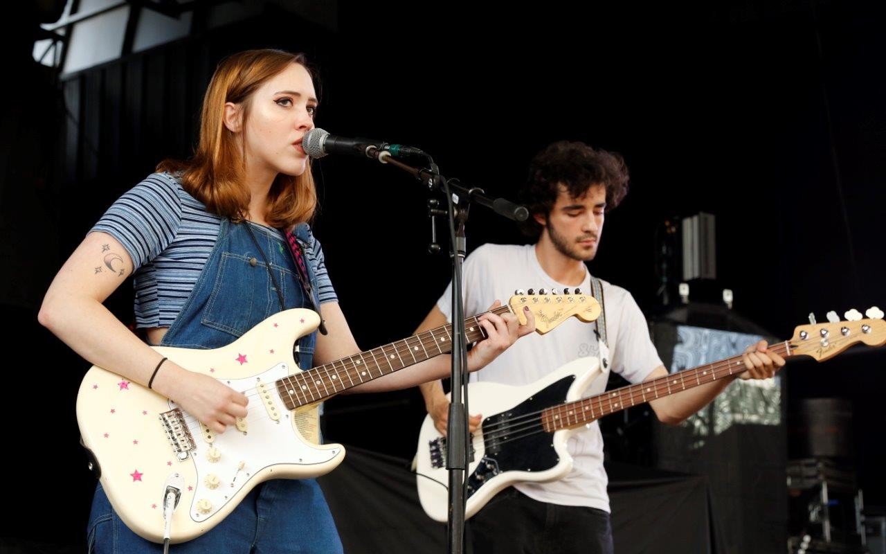 Soccer Mommy playing St. Augustine Amphitheatre on June 12, 2018.