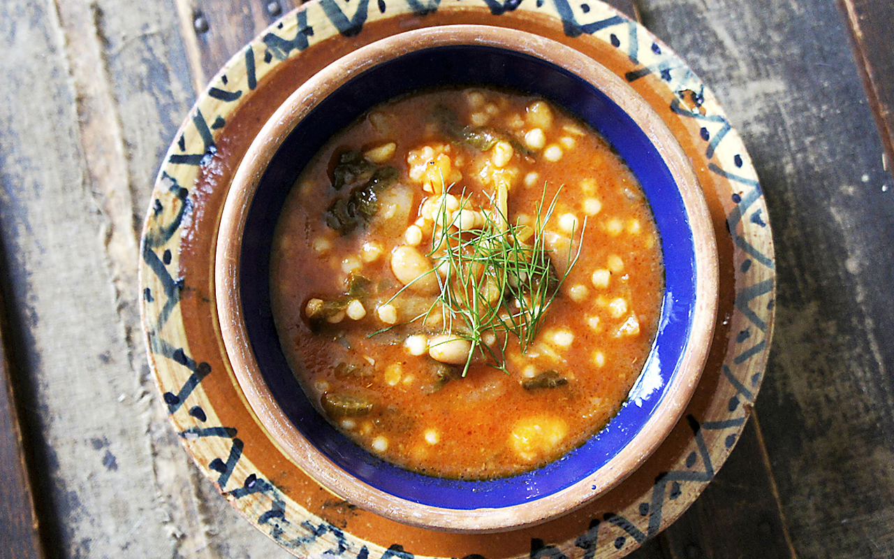 WARM YOUR BONES: Minestrone soup is a great go-to recipe when it’s cold outside.