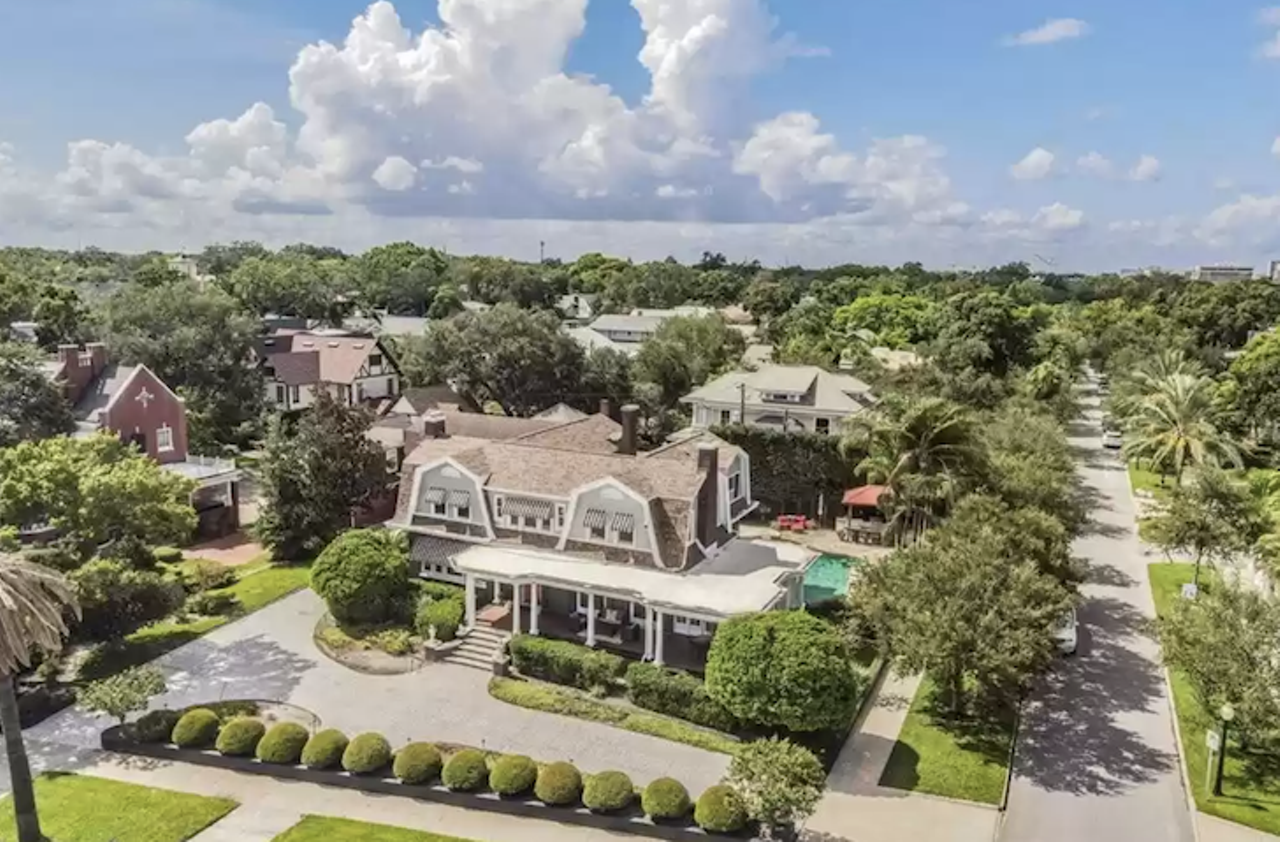South Tampa's historic 'Snow House' is now for sale on Bayshore Boulevard
