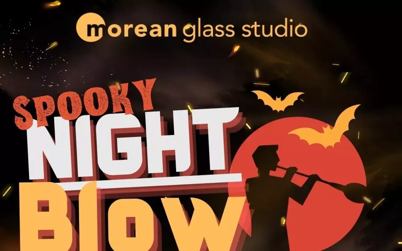 Image: Spooky Night Blow: Performance Art Glass Blowing