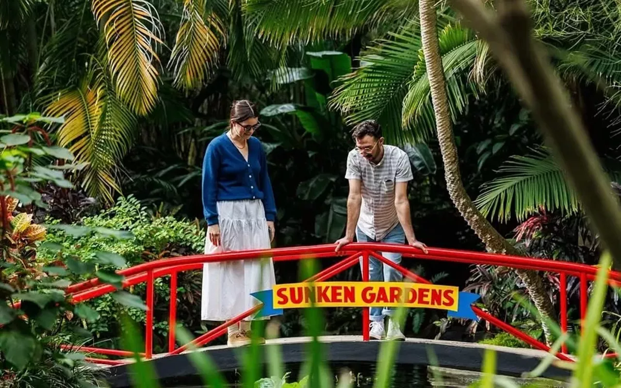 Sunken Gardens hosts two Earth Day scavenger hunts in St. Petersburg, Florida on Saturday, April 19 and Tuesday April 22, 2025.