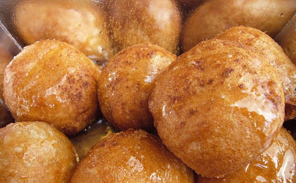 Loukoumades start at $7 per order at the Super Green Festival happening Friday-Sunday, Oct. 5-7 in St. Petersburg, Florida.