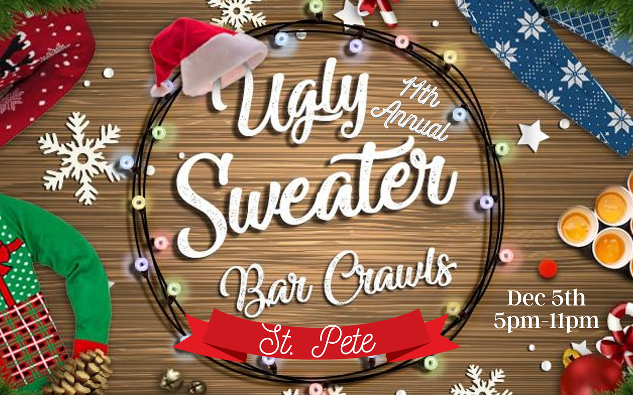 Image: St. Pete Ugly Sweater Bar Crawl: 11th Annual