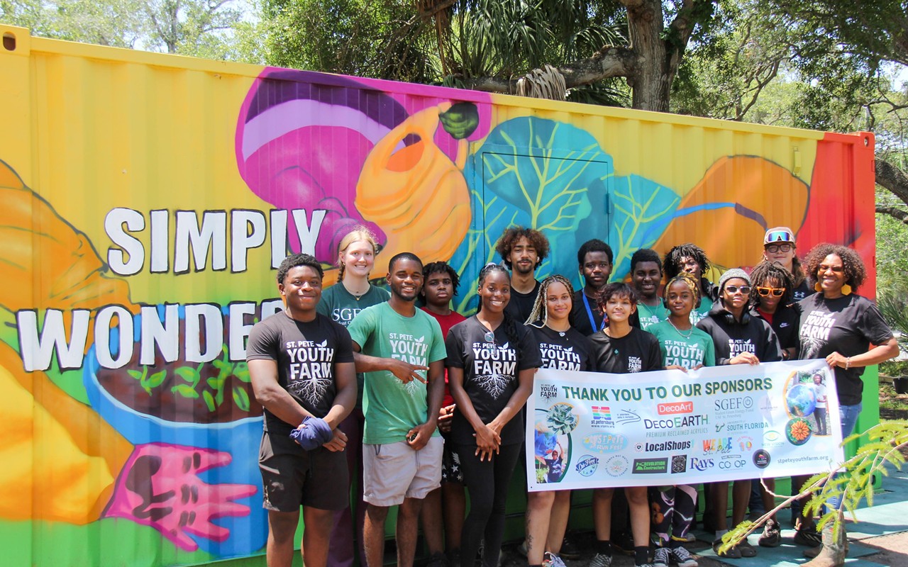 Anywhere between 15-20 volunteers work at the farm each week, in addition to its part-time teen employees.