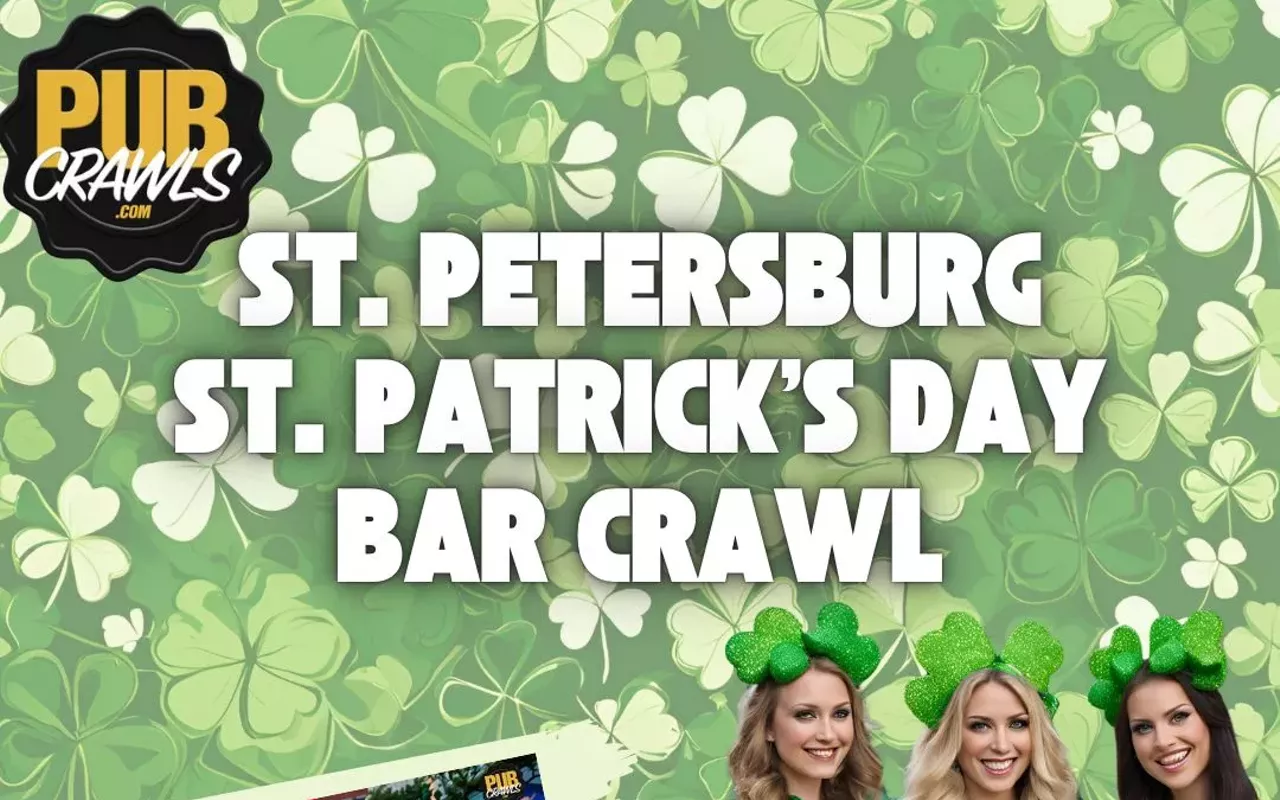 Image: St. Petersburg St. Patrick's Day Weekend Bar Crawl 2026