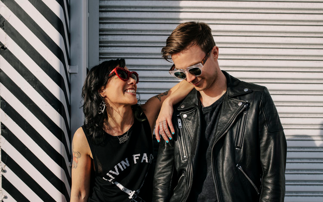 Matt and Kim, which plays Jannus Live in St. Petersburg, Florida on February 23, 2019.