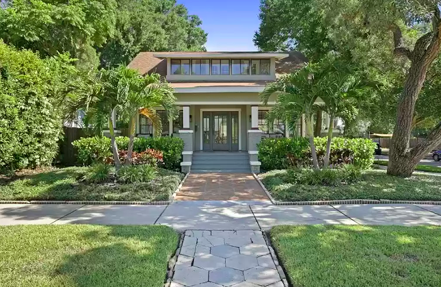 St. Pete's historic 'Pearce House,' once home to a former mayor, is now for sale