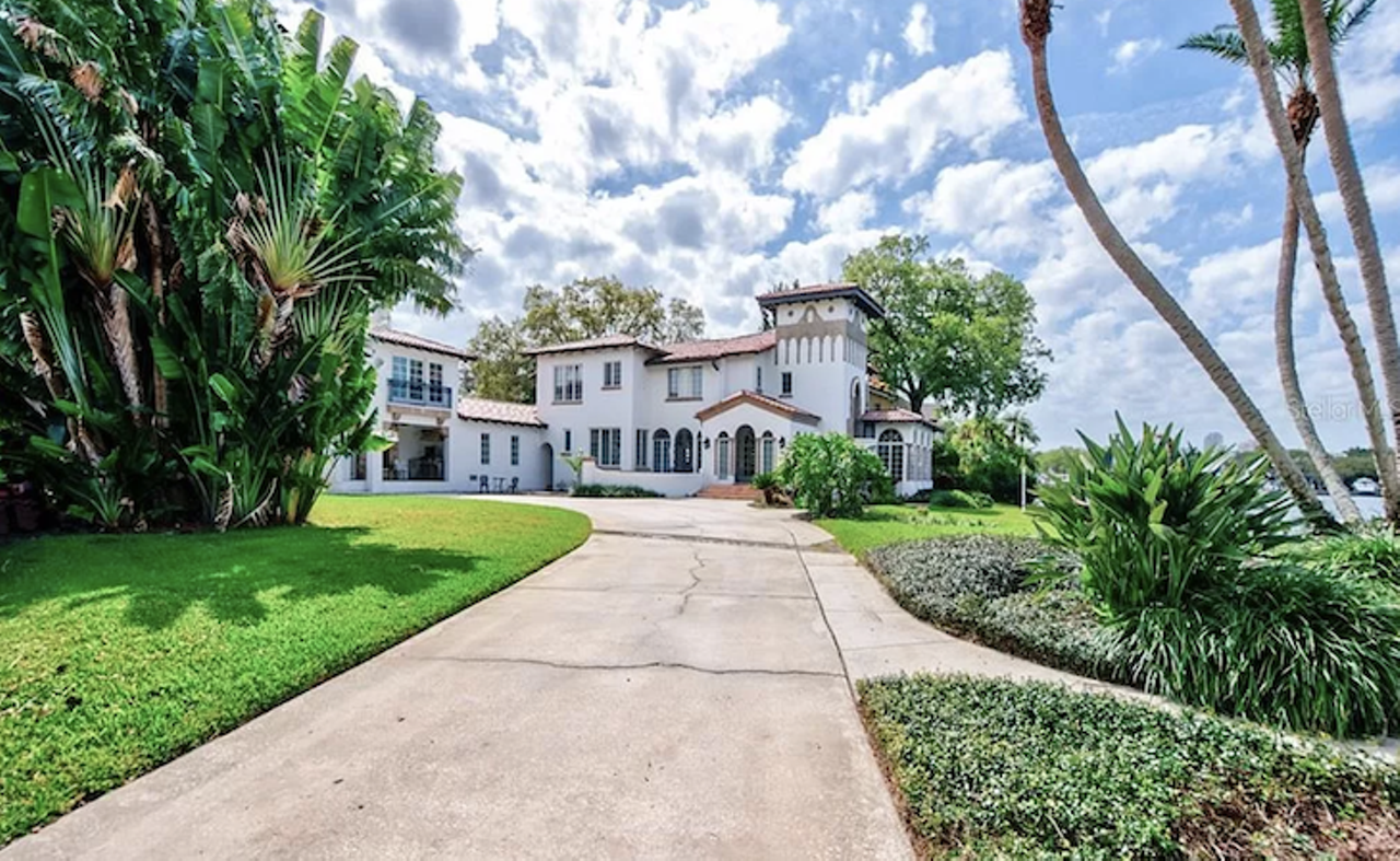 St. Pete's landmark Snell Isle home 'Villa Tramonta Rosa' is now for sale