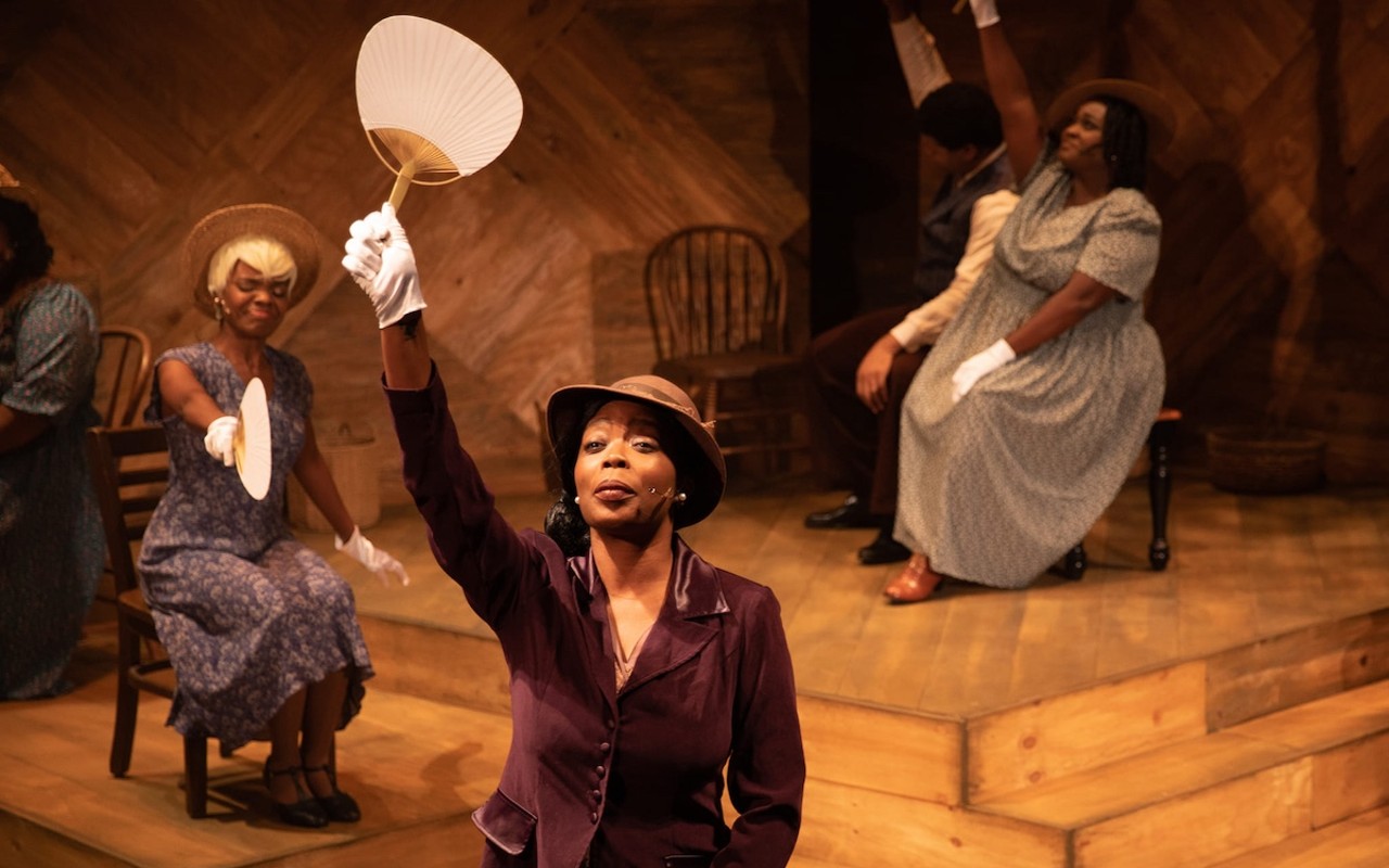 Andresia Mosley in 'The Color Purple' at Tampa's Stageworks Theatre, which won 'Outstanding Direction Of A Musical' at the 2023 Theatre Tampa Bay awards.
