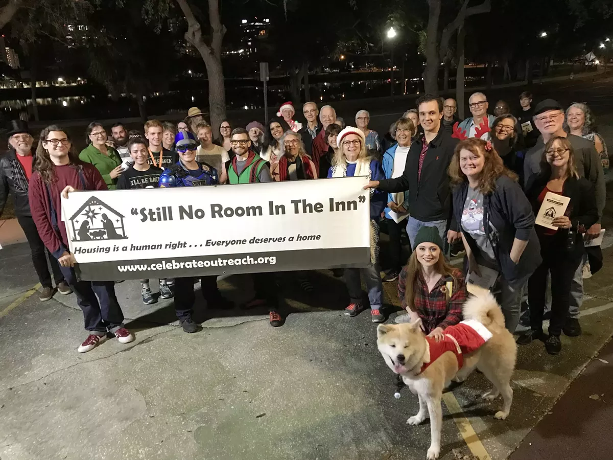 Still... No Room in the Inn Christmas carolers bring joy to St. Pete homeless shelters