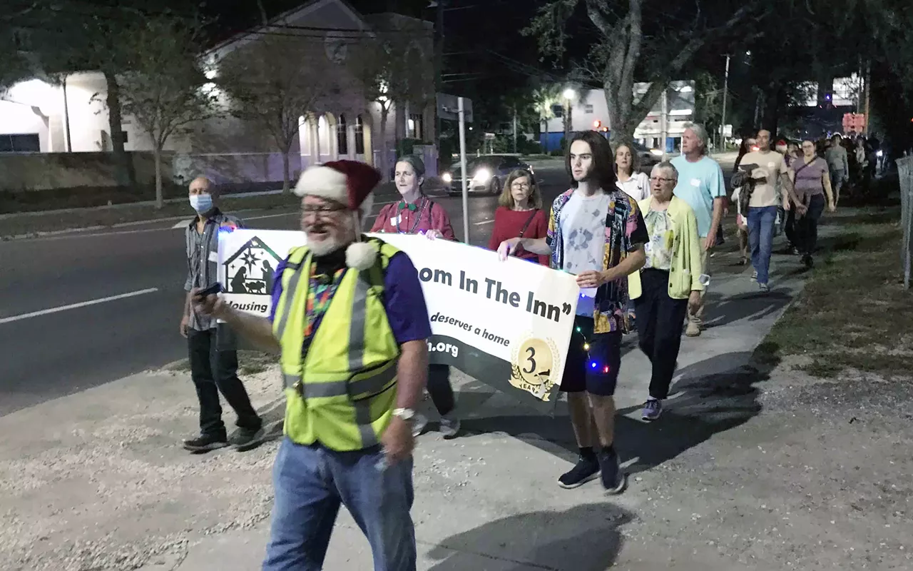 Image: Still... No Room in the Inn Caroling at Homeless Shelters