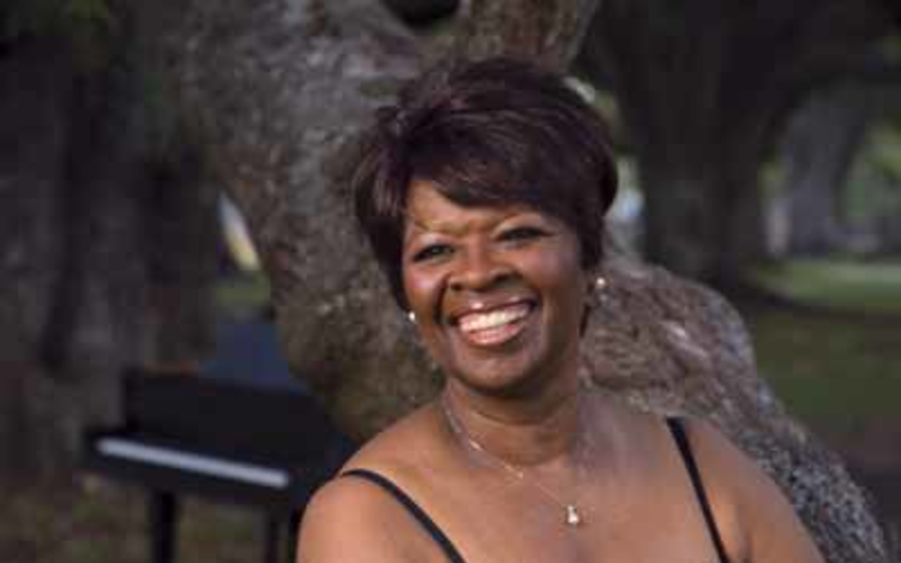 R&B great Irma Thomas, 68, gigs about three weekends out of the month.