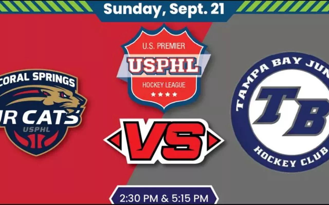 Image: Tampa Bay Juniors Hockey Club Home Opener