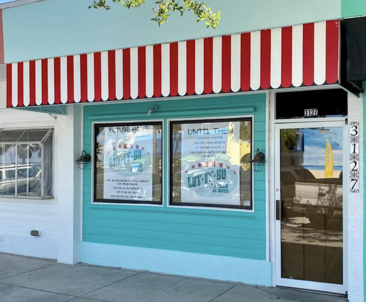 Let It Be Ice Cream  
3127 Beach Blvd S, Gulfport, (727) 543-4949
Let It Be Ice Cream is owned and operated by Janet Impastato and Tina Grello. The once walk-up window, now is a full-service ice cream shop with too many flavors to name. 
Photo via Let It Be Ice Cream/Facebook