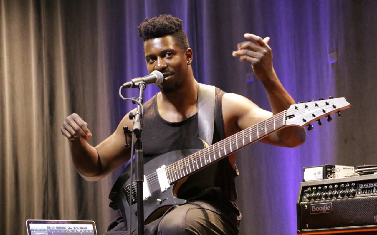 Tosin Abasi, who plays Ruth Eckerd Hall in Clearwater, Florida on December 11, 2018.
