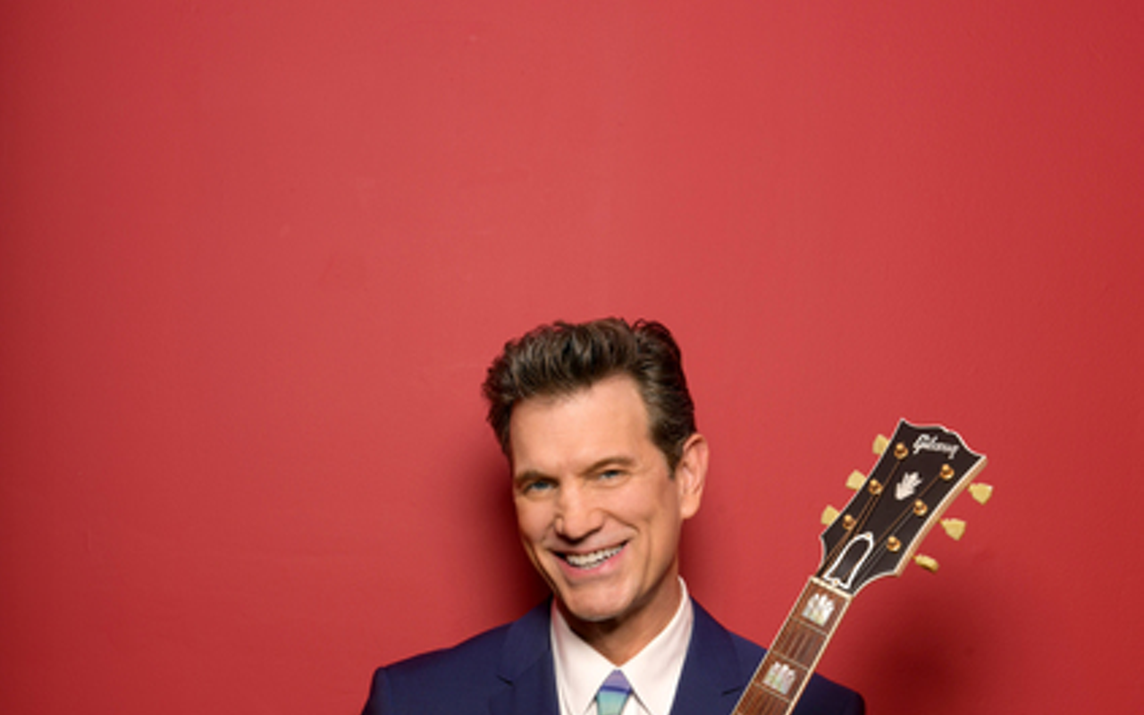Chris Isaak, who plays Capitol Theatre in Clearwater, Florida on December 12, 2013.