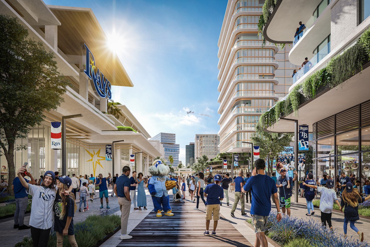 Rays unveil plans for waterfront stadium